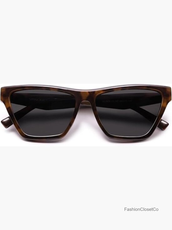 Retro Polarized Square Sunglasses for Women Classic Driving UV400 Protection main image 6